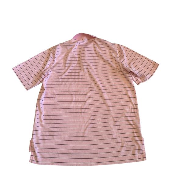 Polo Ralph Lauren Men's Size M Short Sleeve VTG Striped Pima Cotton Polo Shirt - Picture 14 of 14